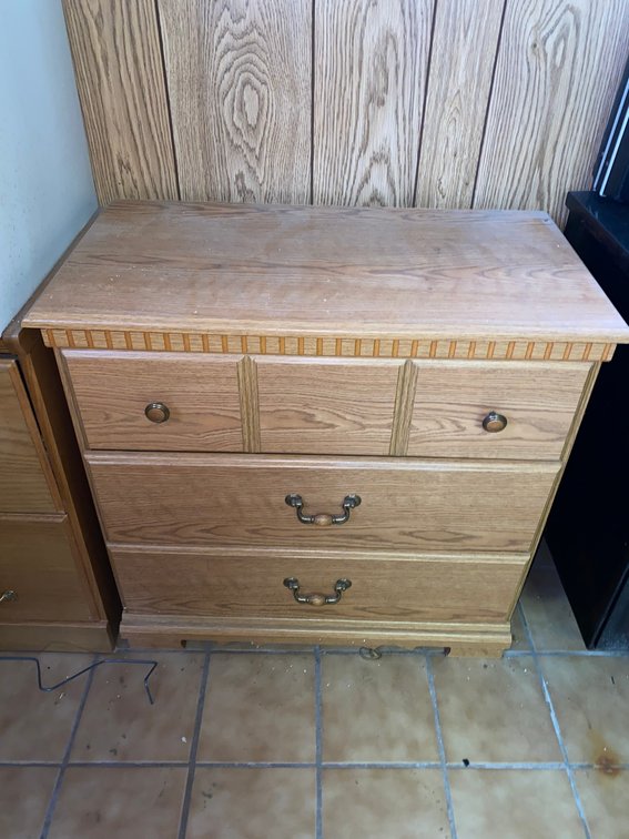 3-Drawer chest