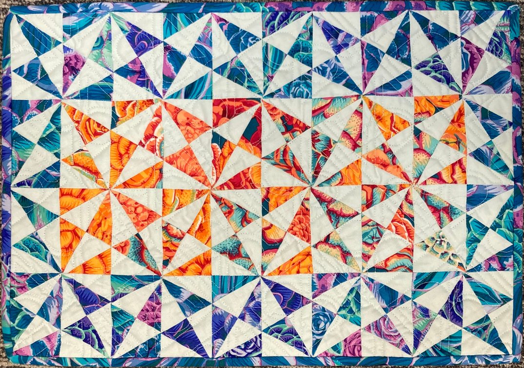 Quilt: Happy Triangles