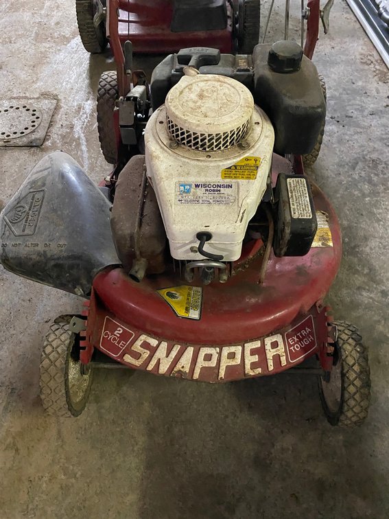 Snapper push mower
