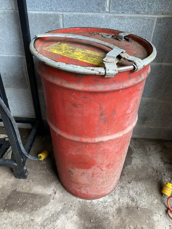 Drum w/ solvent