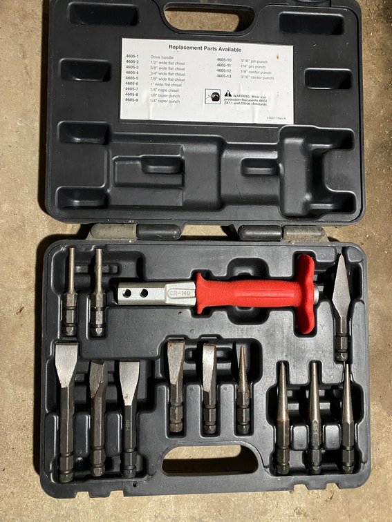 Chisel set