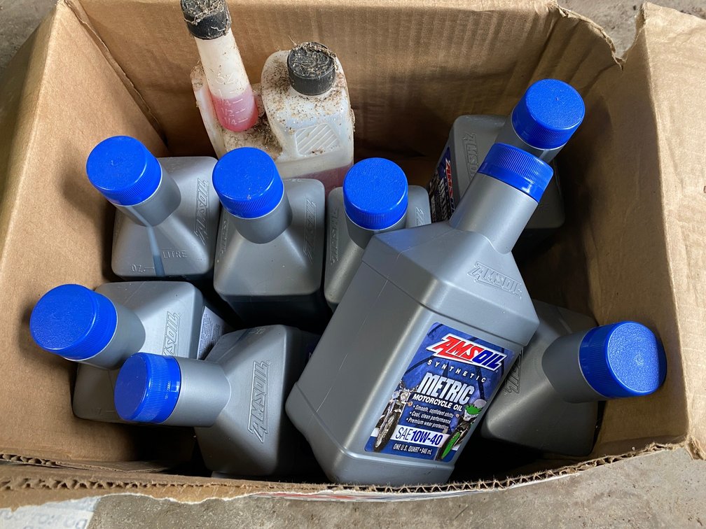 8 Quarts of synthetic oil