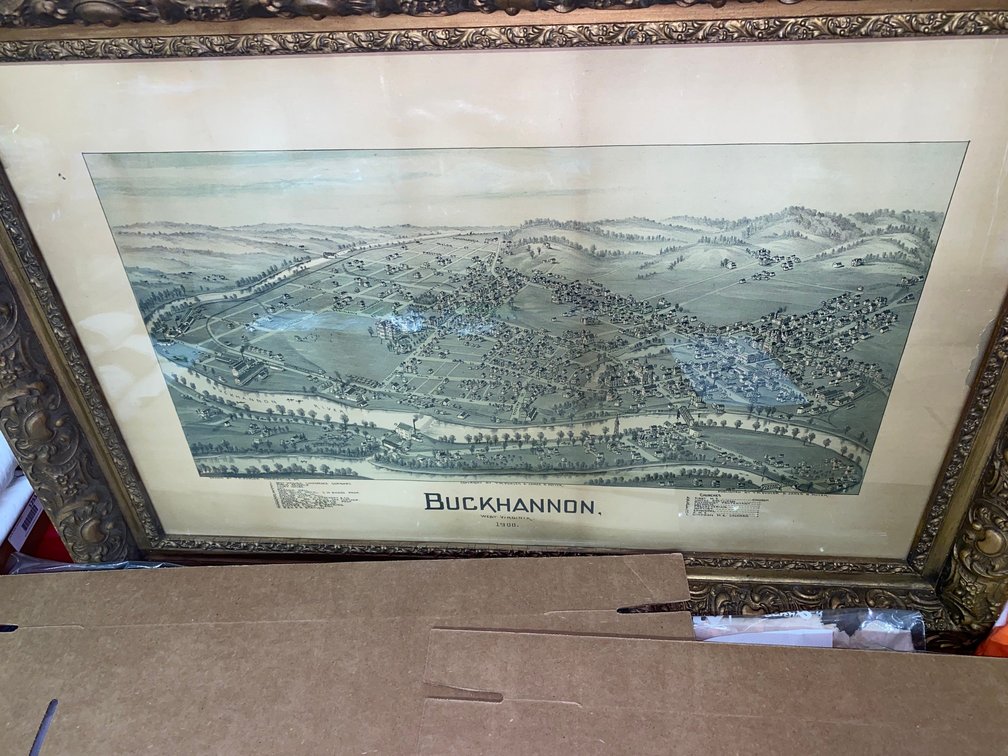 Buckhannon WV 1900 Copyright by T. M. Fowler and James B. Moyer 