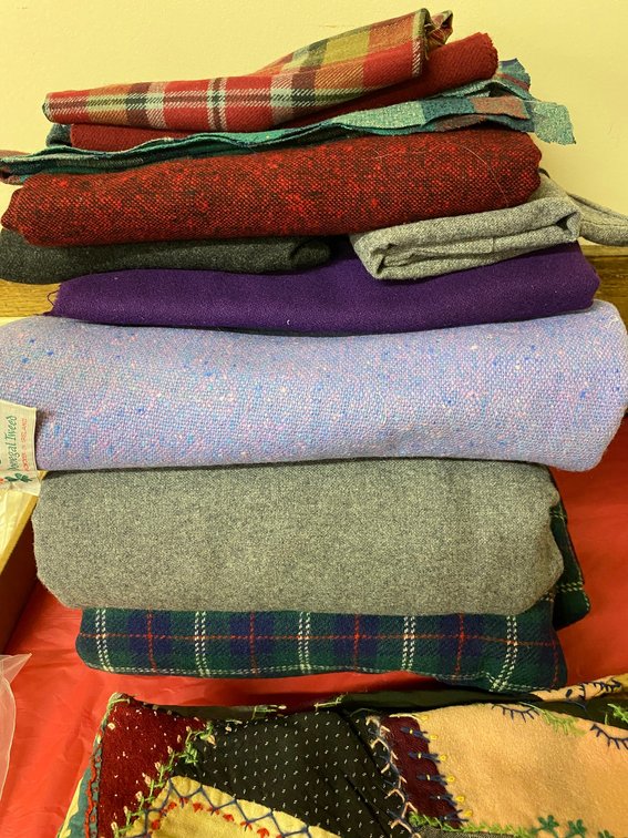 Woolen yardages