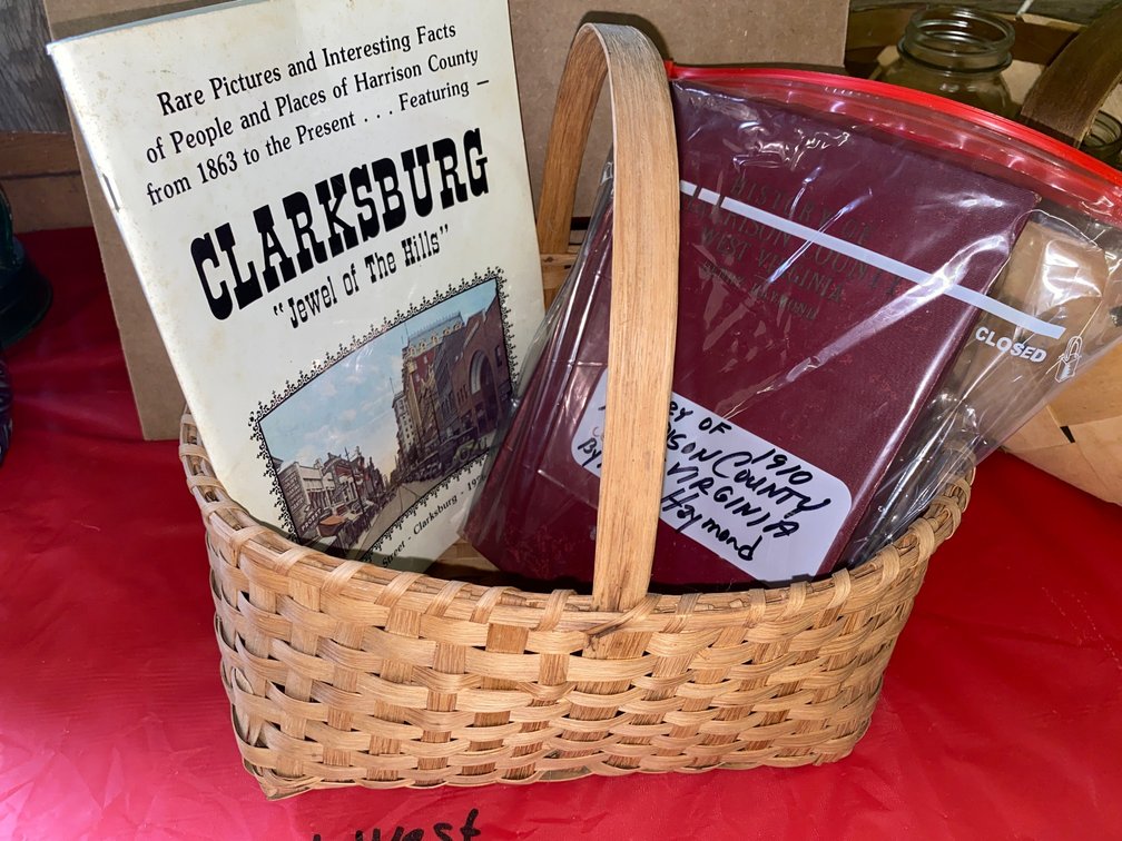 History of Harrison County WV by Henry Haymond 1910 and Clarksburg Jewel of the Hills Book of Interesting Facts