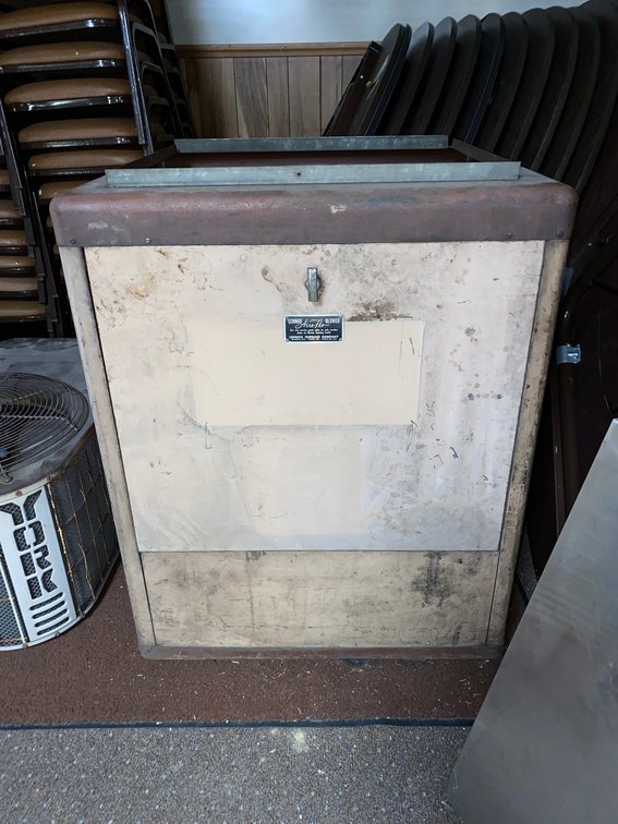 Old coal furnace blower