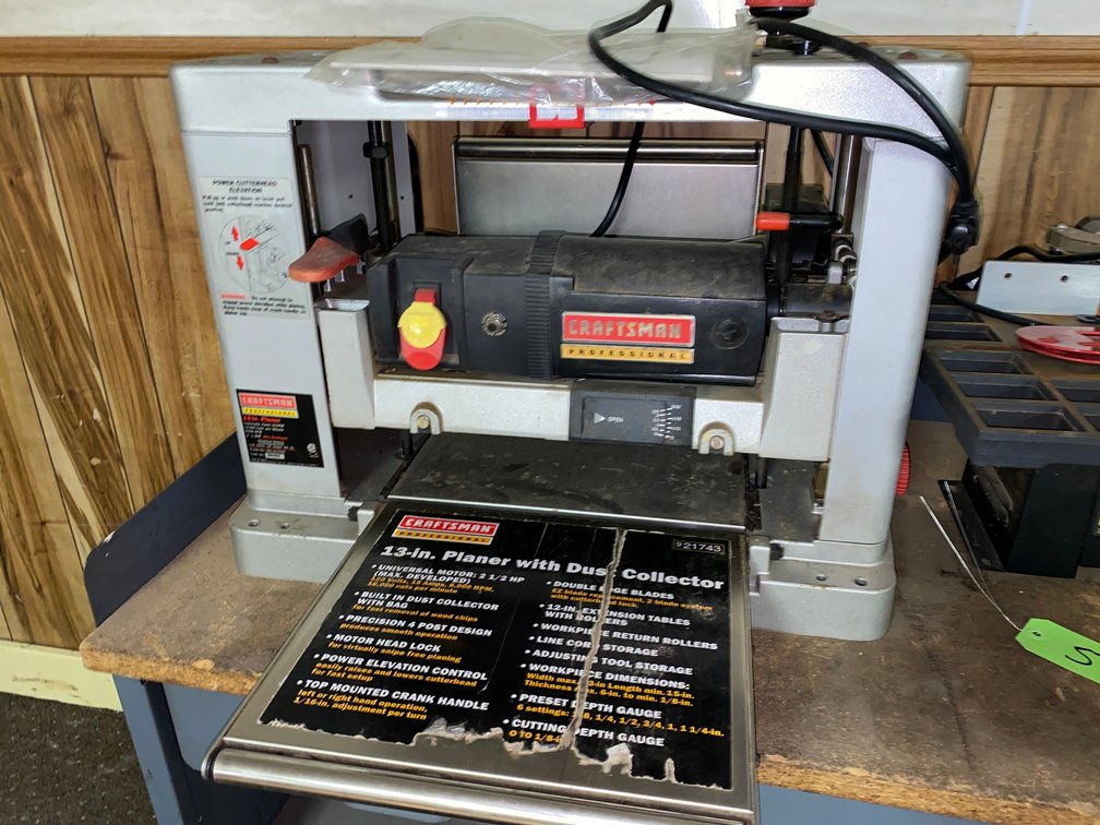 Craftsman Planer