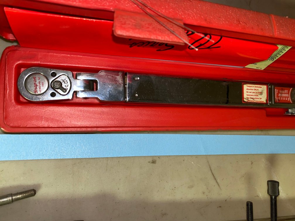 Snap-on torque wrench