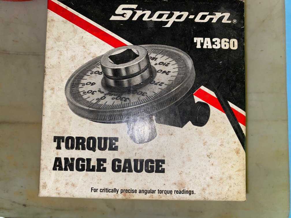 Torque angle gauge