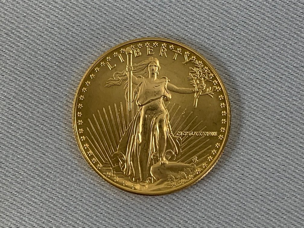 1988 $50 Gold American Eagle