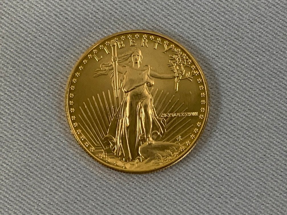 1988 $50 Gold American Eagle