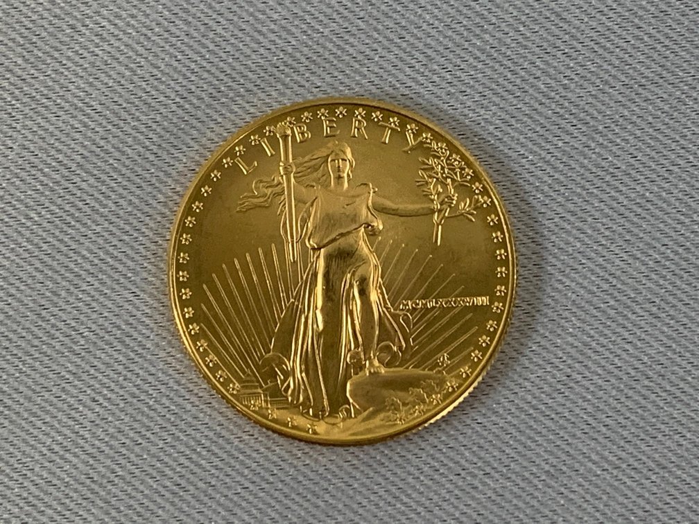 1988 $50 Gold American Eagle