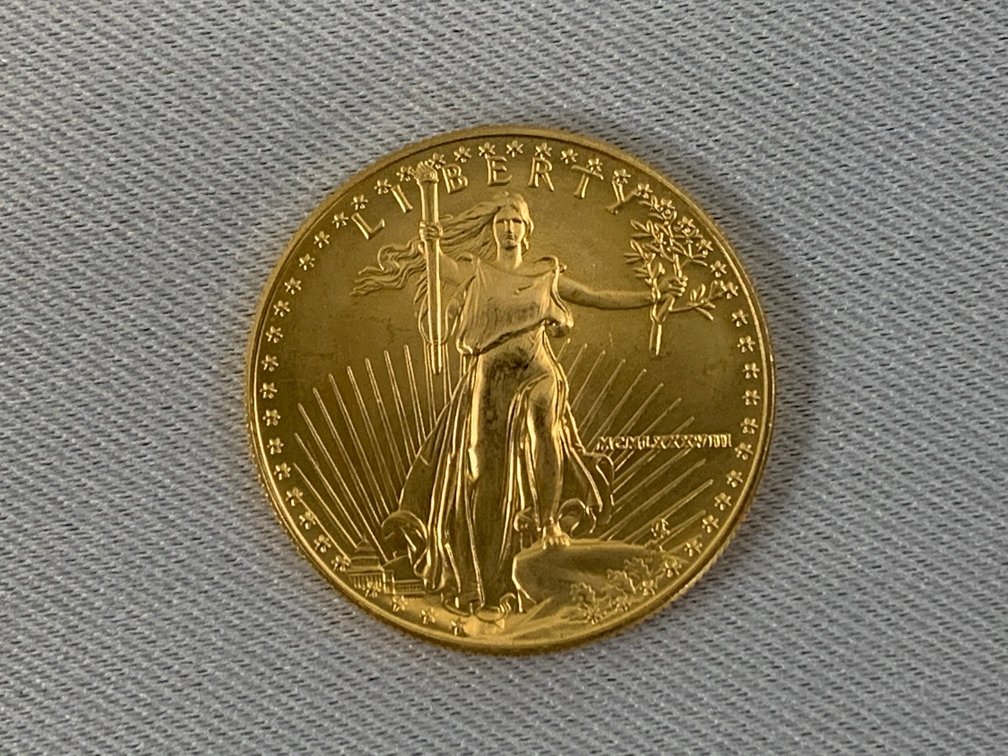 1988 $50 Gold American Eagle