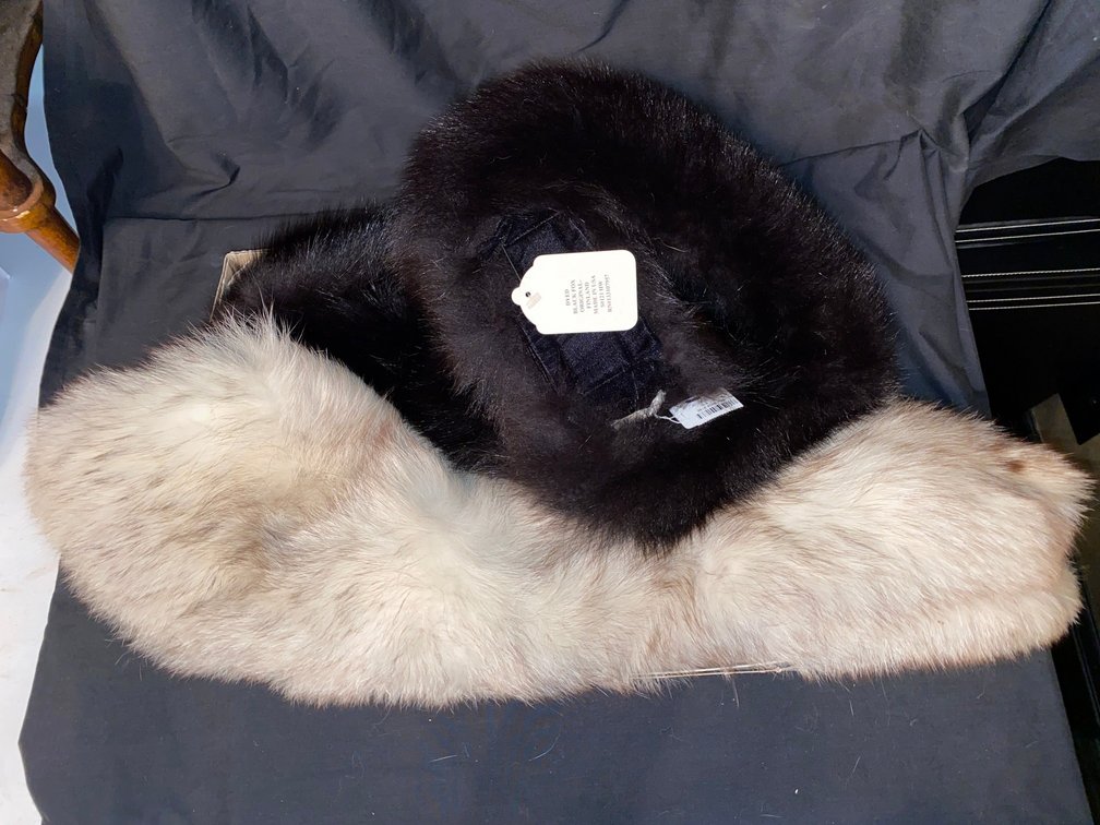 Fur collars and cuffs