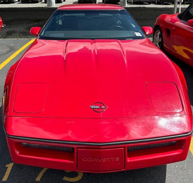 1985 CHEVRO CORVETTE 2DR HATCH RED