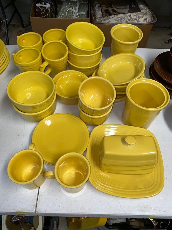Yellow Fiestaware