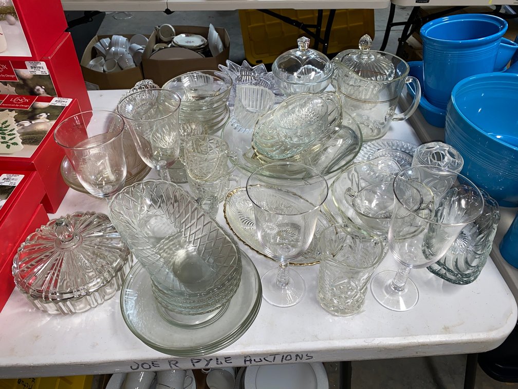 Clear glass  