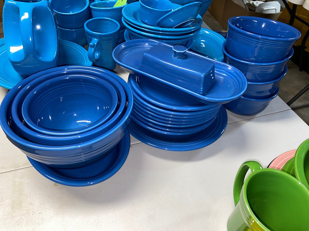 Dark blue Fiestaware