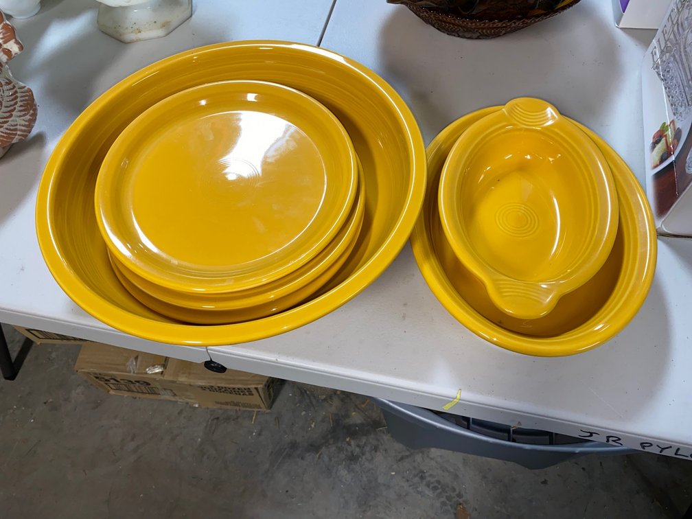 Yellow Fiestaware