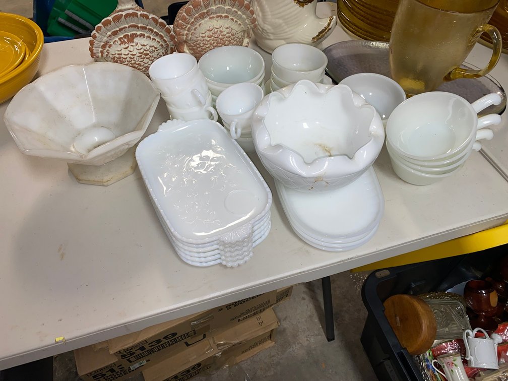 Milk glass