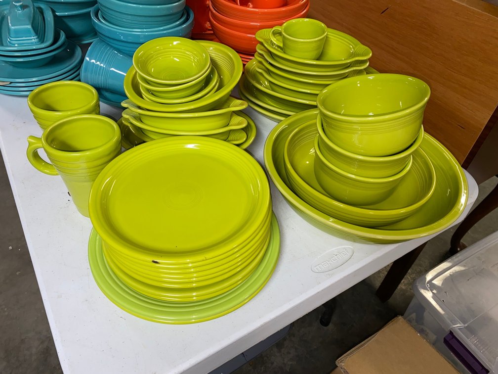 Green Fiestaware