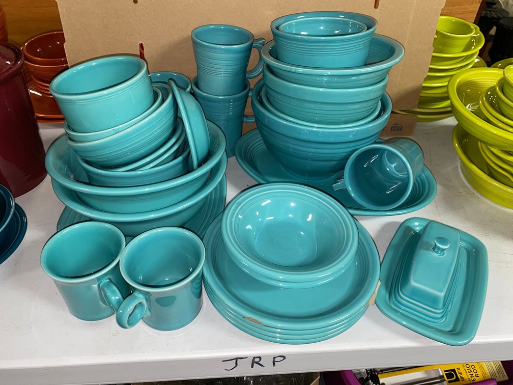 Light blue Fiestaware