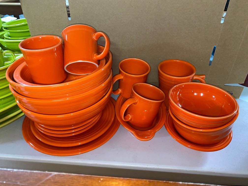Orange Fiestaware