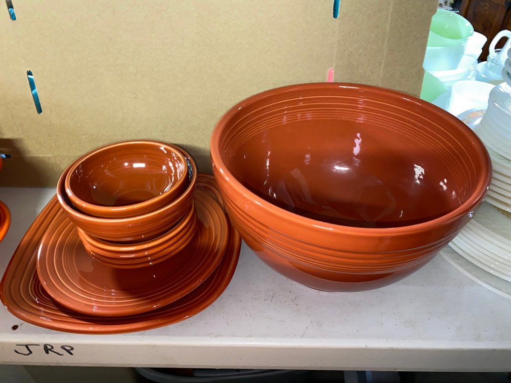 Brown Fiestaware