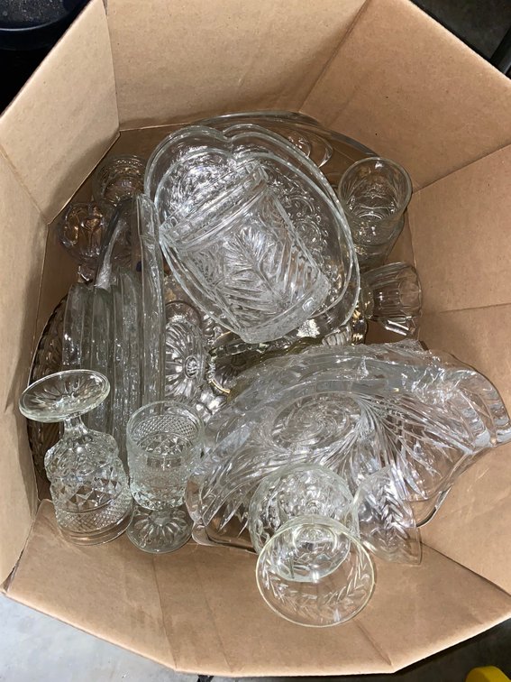 Clear glass  