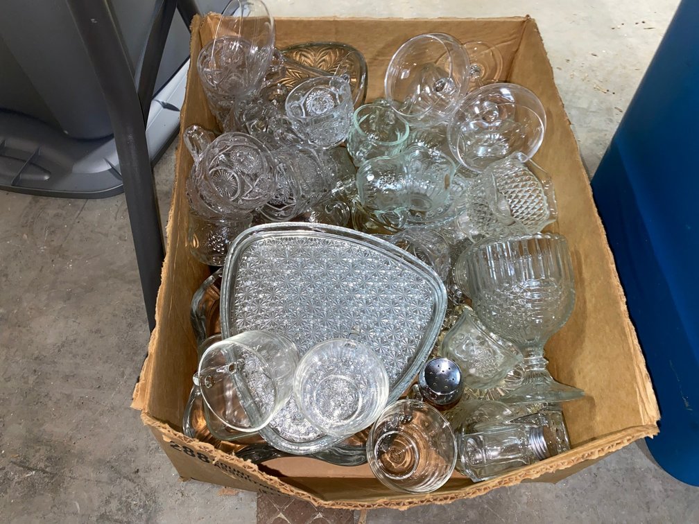 Misc. clear glass