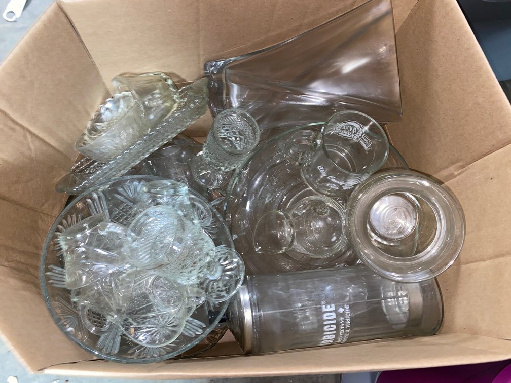 Clear glass  