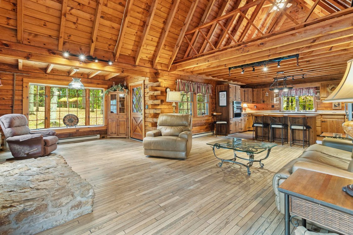 Image for SOLD $341,000 - Beautiful Log Home on Over 6 Private Acres in Buckhannon