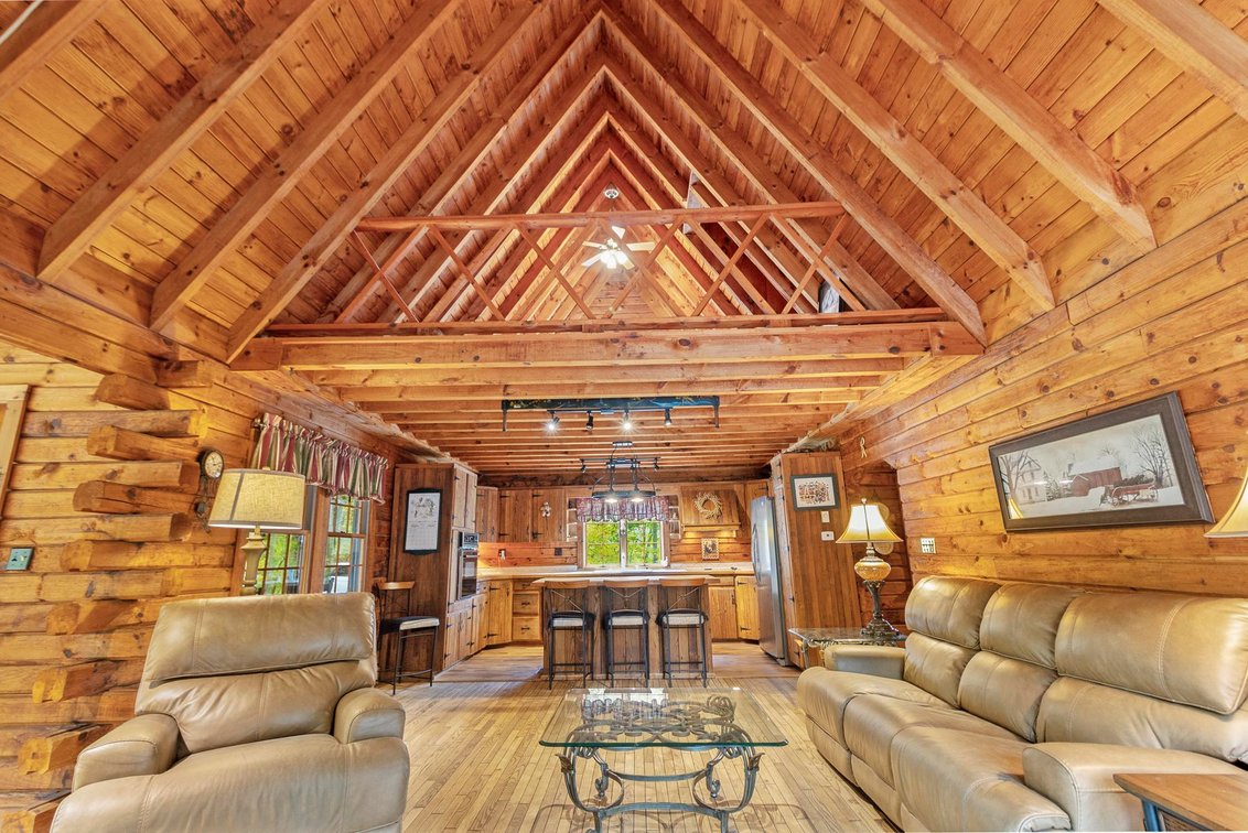 Image for SOLD $341,000 - Beautiful Log Home on Over 6 Private Acres in Buckhannon