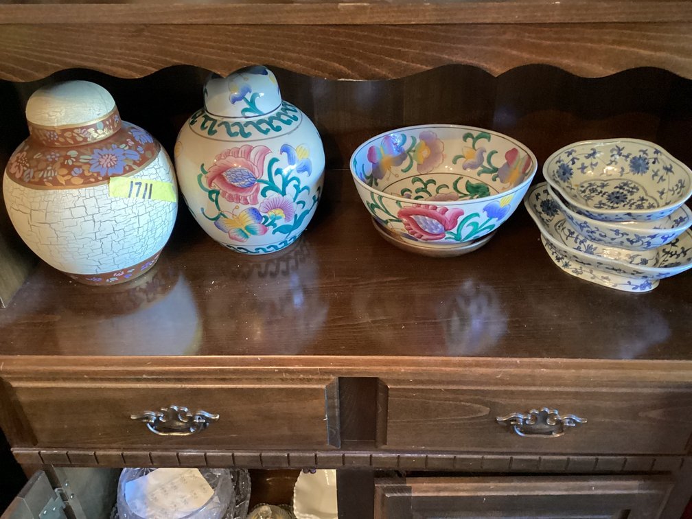 Oriental Jars and Dishes
