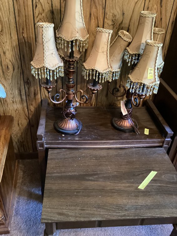 Lamps and End Tables