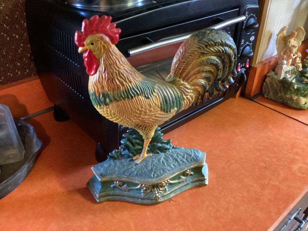 Cast Iron Rooster