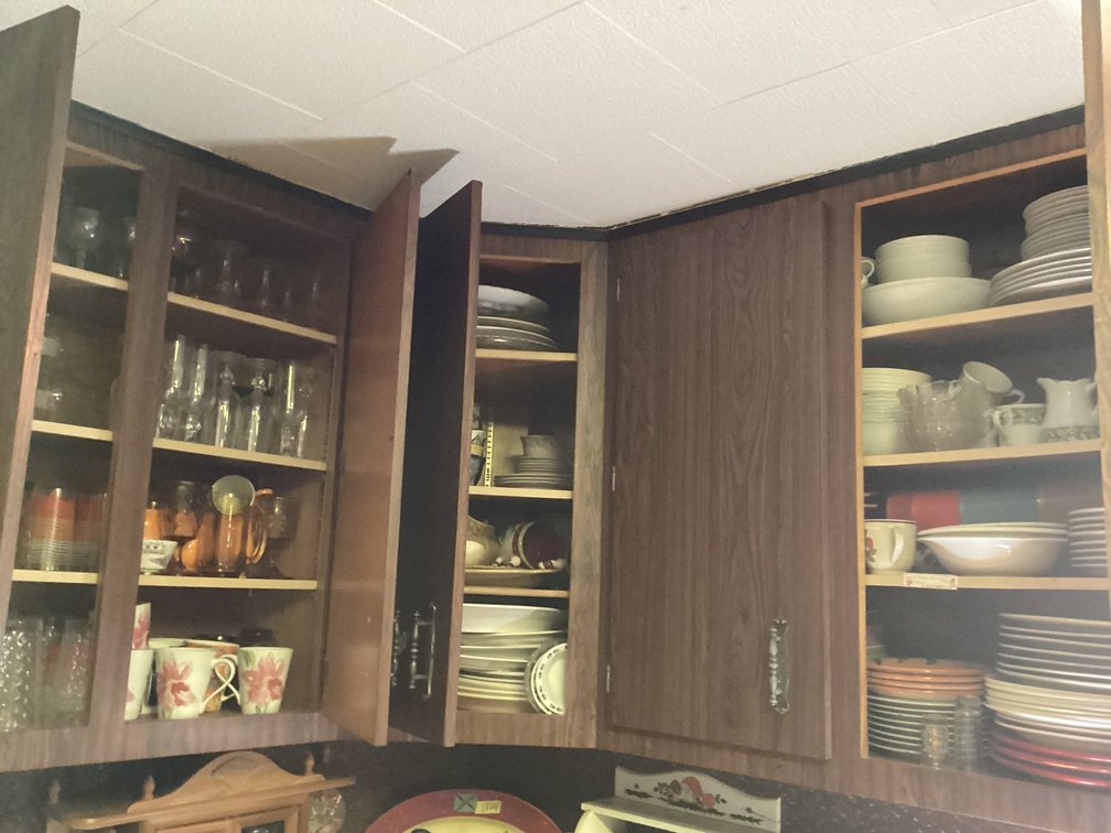 Kitchen Cabinet Contents
