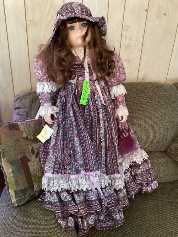 Betty Ball Porcelain Doll