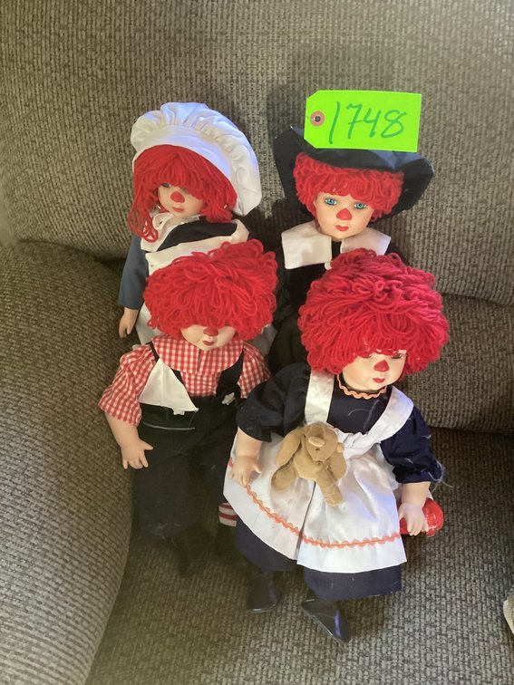 Raggedy Ann Dolls