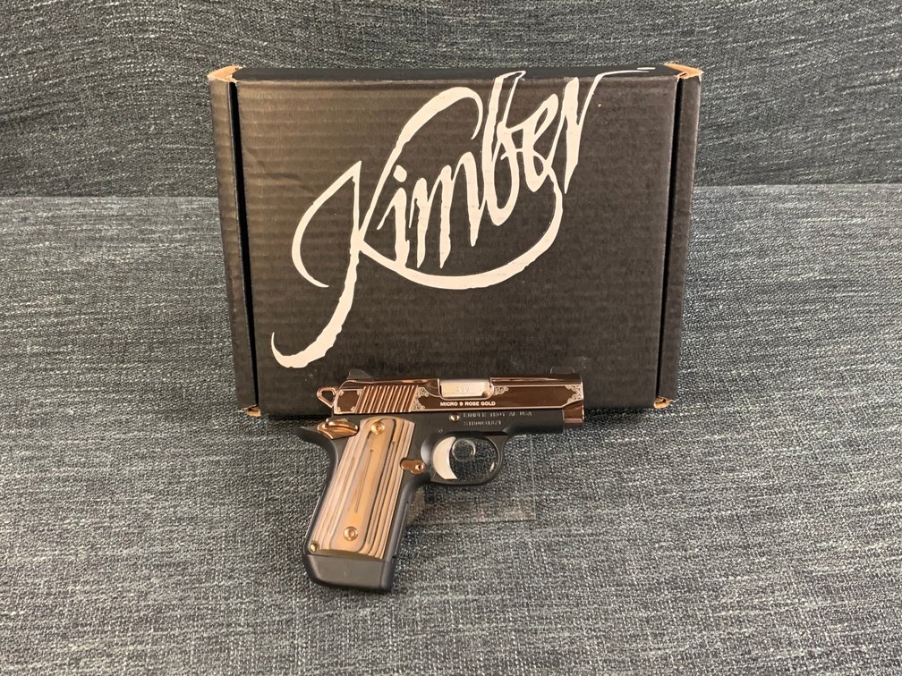 [71]  Kimber Micro 9 Rose Gold 9mm | SN: STB0031871