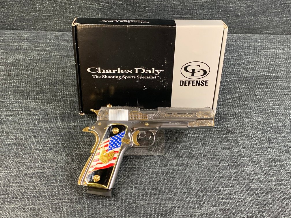 [13]  Charles Daly 1911 Field Pistol "Donald Trump Edition" .45 ACP | SN: KTIT22U0833