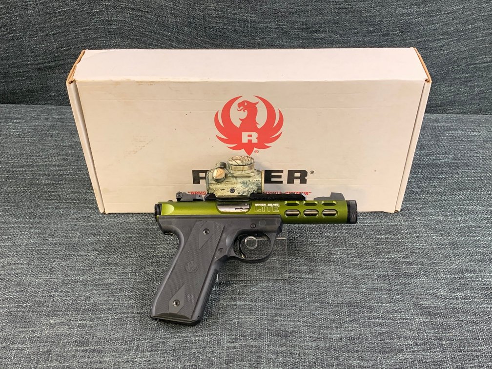 [89]  Ruger 22/45 Lite Green .22 LR | SN: 391-39029