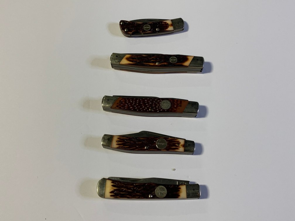 [48] Five Remington Folding Knives
