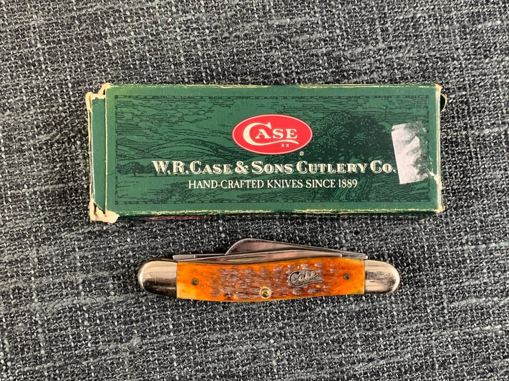 [17] Case Autumn Handle Stockman with Box