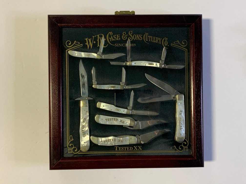 [29] Case Pearl Handle Collectors Set with Case