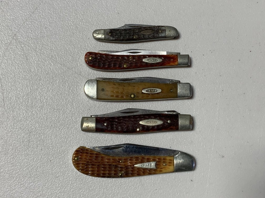[49] Five Vintage Case Knives