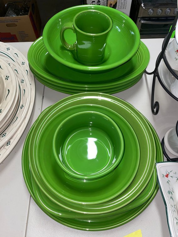 Shamrock Fiestaware