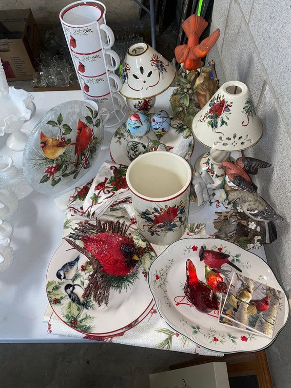 Holiday decorations-some Lenox