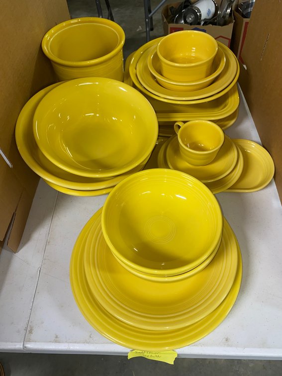 Fiestaware-Sunflower yellow in color