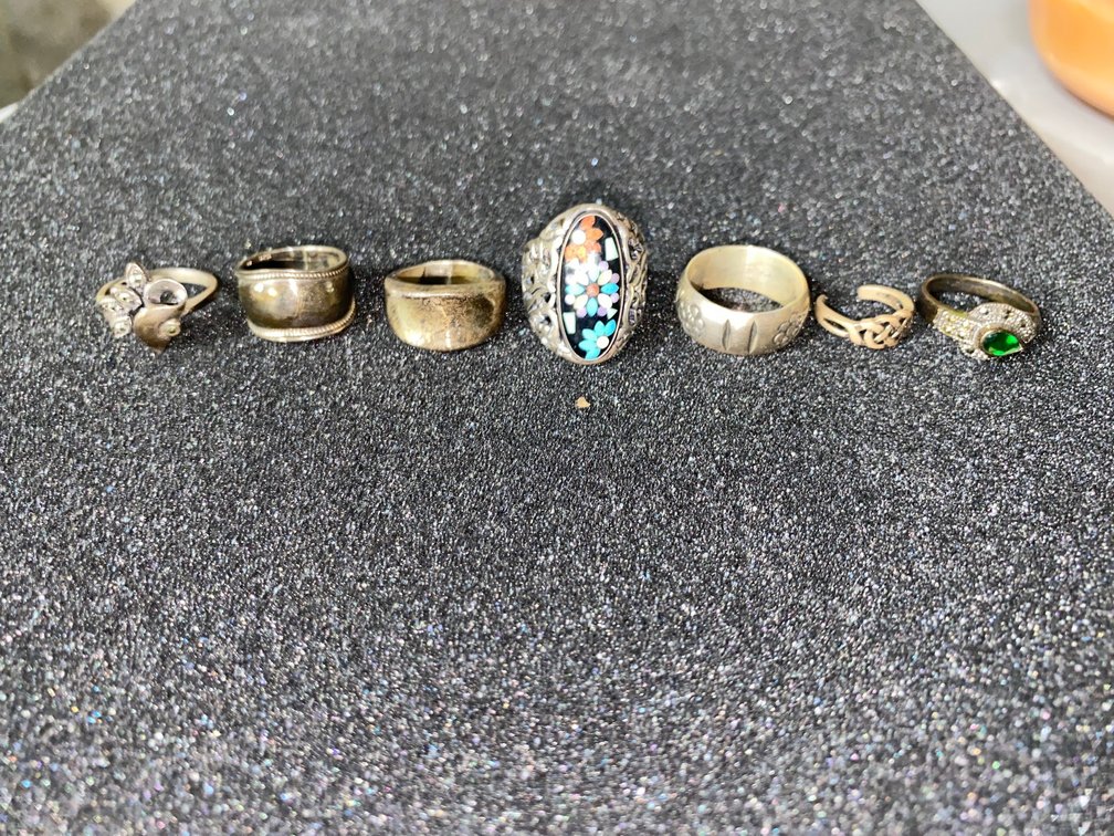 Sterling silver rings